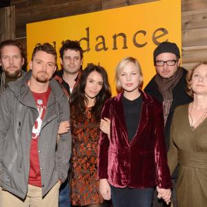 Jayson Warner Smith and Rectify cast at Sundance Channel Celebration at Sundance Film Festival 2013  2013 Park City Jayson Warner Smith Clayne Crawford Luke Kirby Abigail Spencer Adelaide Clemens Aden Young and J SmithCameron attend the Sundance