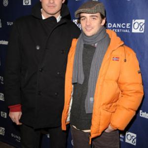 Vincent Piazza and Brett Simon at event of Assassination of a High School President (2008)
