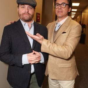 Robert Downey Jr and Zach Galifianakis