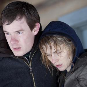 Still of Amy Seimetz and Joe Swanberg in A Horrible Way to Die (2010)