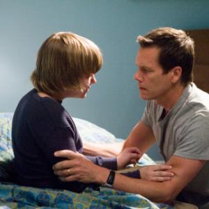 Still of Kevin Bacon and Miles Heizer in Rails amp Ties 2007