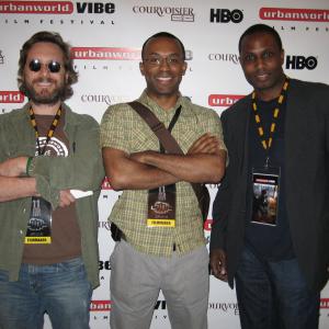 2007 Urbanworld VIBE Film Festival with Josh Wick and Kevin Craig West.