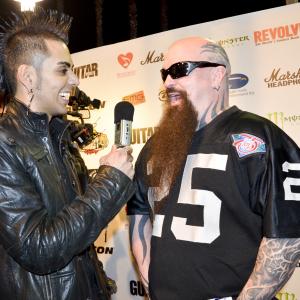 Interviewing Slayers Kerry King at Rock n Roll Roast of Zakk Wylde  Anaheim CA 2012