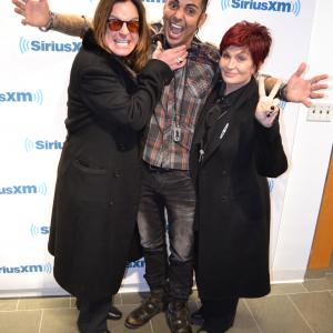 Ozzy and Sharon Osbourne post SiriusXM interview... I love these two sooooooo much!!!