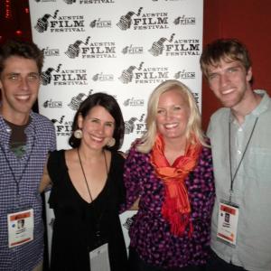 Jay Gammill, ErinRose Widner, Carolyn Sweeney and A.J. Sheeran at Austin Film Festival 2012