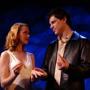 Erin Cronican as Cathy Hiatt in The Last Five Years Pictured with Jeremiah Lorenz