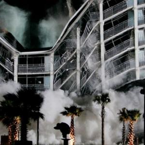 Jennifer Hutchins produced a live building implosion for an episode of Criss Angel Mindfreak on AE