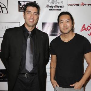 Producer Jin Kelley with White Wall Director James Boss