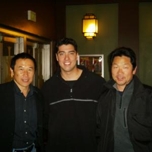 Jin Kelley, James Lew, and Simon Rhee at the 
