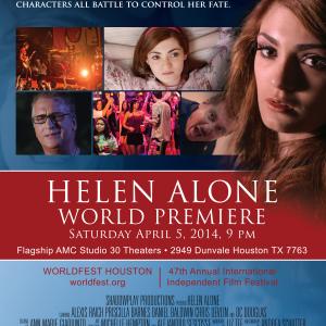 Helen Alone  Premiere Poster