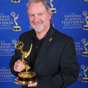 My partner in Vernon-McKee after winning his Emmy!