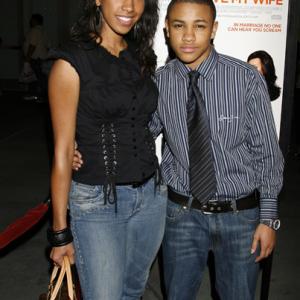 Temple Poteat and Tequan Richmond on the red carpet for the I Think I Love My Wife Los Angeles premiere
