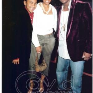 Temple Poteat, Tequan Richmond, and Tyrese Gibson attend Tyrese Gibson's Grammy Mixer - 48th Annual Grammy Awards Pre-Party sponsored by HPNOTIQ, Boru Vodka, and Monster Cable. February 7th, 2006.