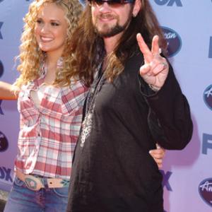 Carrie Underwood and Bo Bice at event of American Idol The Search for a Superstar 2002
