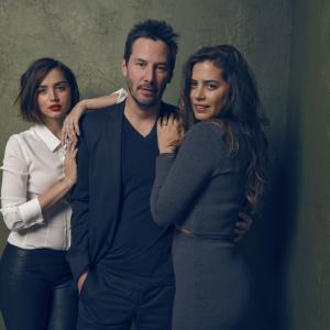 Keanu Reeves, Ana de Armas and Lorenza Izzo