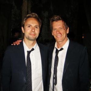 Stunt double for Kevin Bacon on the pilot for The Following