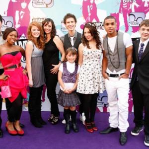 Cast Photo Disney Channel Life Bites at the Camp Rock London Premier