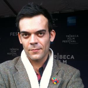 Gonzalo Bouza at the Tribeca Film Festival in 2013