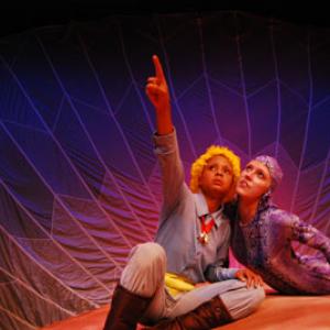 Portia as the Little Prince in stage adaptation of the book The Little Prince