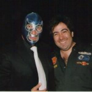 Blue Demon (Left) and Pedro Araneda (Right)