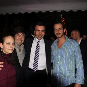 Alejandro Ramrez President of Cinepolis Pedro Araneda Maricarmen Nava and Raul Bribiesca
