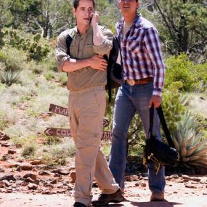 Tatanka Means as Chuck with Seth Peterson in Sedona