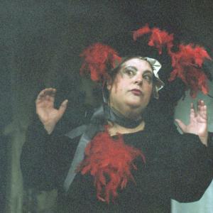 Trudi Goodman as Mrs Sparsit In CHARLES DICKENSHARD TIMES