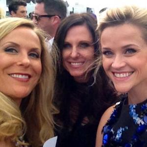 With Denine Nio and Reece Witherspoon at the Independent Spirit Awards, 2014