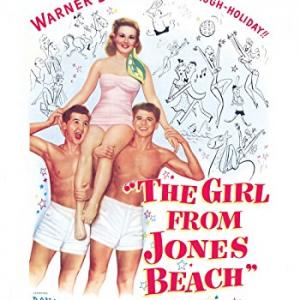 Ronald Reagan, Eddie Bracken and Virginia Mayo in The Girl from Jones Beach (1949)