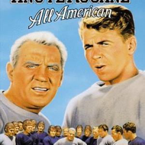 Ronald Reagan and Pat OBrien in Knute Rockne All American 1940