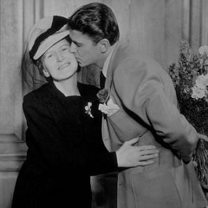 Ronald Reagan with mother Nelle C 1945