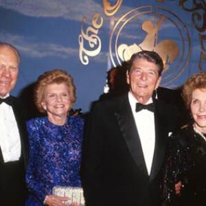 Ronald Reagan Nancy Reagan Betty Ford and Gerald Ford
