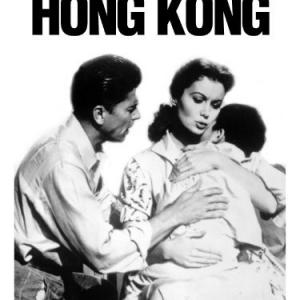 Ronald Reagan and Rhonda Fleming in Hong Kong 1952