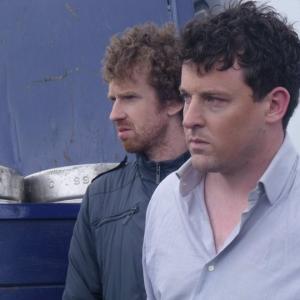 Patrick Bridgeman as SEAMIE and Declan Reynolds as DERMOT in LOSE THE BOOZE (2012)