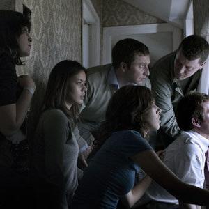 Declan Reynolds as James Conroy (top right) with other cast members in the horror film SEER (2008) http://www.seerthemovie.com