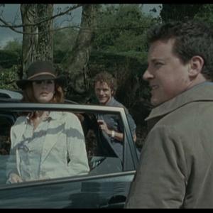 Declan Reynolds with Kelly Reilly and Oscar Pearce in Nicolas Roeg's supernatural horror PUFFBALL (2008)