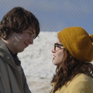 Still of Michael Angarano and Olivia Thirlby in Snow Angels (2007)