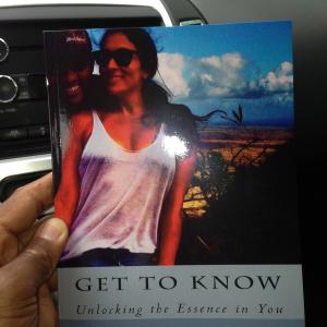My first published book. 'Get to Know', dedicated to my mum. Dorothy.