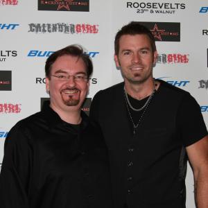 Ellis Walding and Brian OHalloran at the Calendar Girl Movie Preview Party in Philadelphia