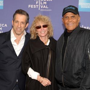 Harry Belafonte Kenneth Cole and Pamela Frank at event of The Battle of Amfar 2013
