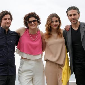 Hernan Musaluppi, Anahi Berneri, Celeste Cid, Leonardo Sbaraglia. Aire Libre film San Sebastian 2014.