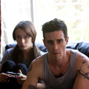 Still of James Ransone and Stella Maeve in Starlet (2012)