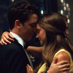 Still of Shailene Woodley and Miles Teller in The Spectacular Now 2013