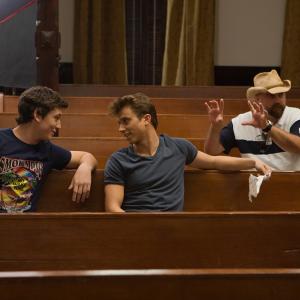 Still of Craig Brewer Kenny Wormald and Miles Teller in Pamise del sokiu 2011
