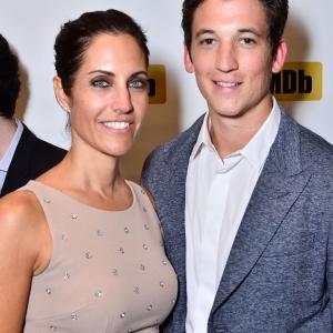 Miles Teller and Tracy Brennan