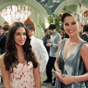 Still of Jessica Stroup and Jessica Lowndes in 90210 2008