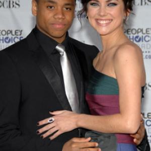 Jessica Stroup and Tristan Wilds