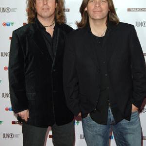 Alan Doyle and Bob Hallett at event of The 35th Annual Juno Awards 2006