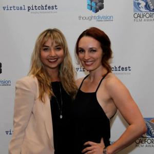 Brooke Bishop and Allison Volk at the California Film Awards