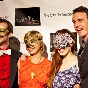 Daniel Landberg, Brooke Bishop, Allison Volk and Colin Martin for The City Shakespeare Company